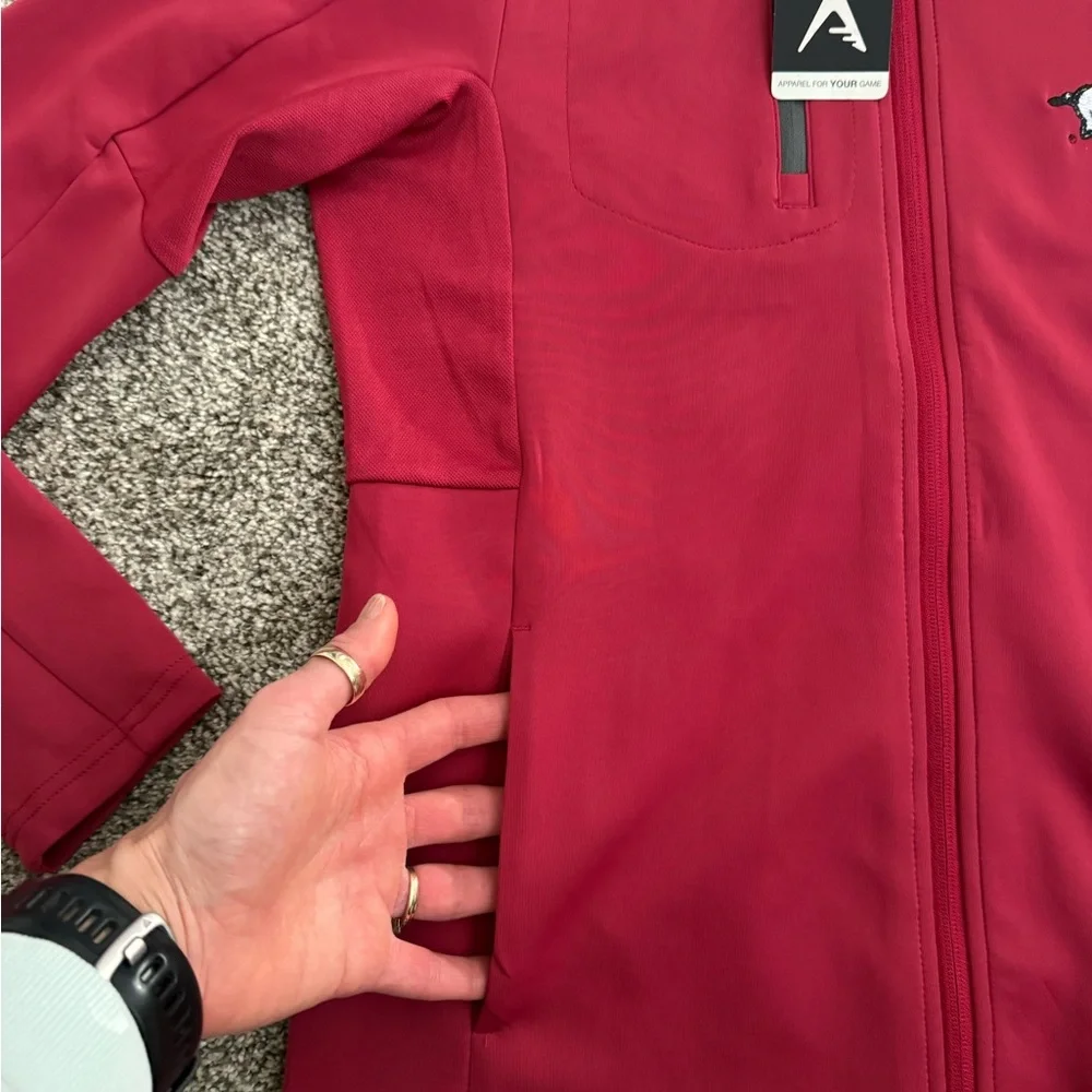 AR Razorback Red Full-Zip Jacket with Logo - Picture 4 of 6
